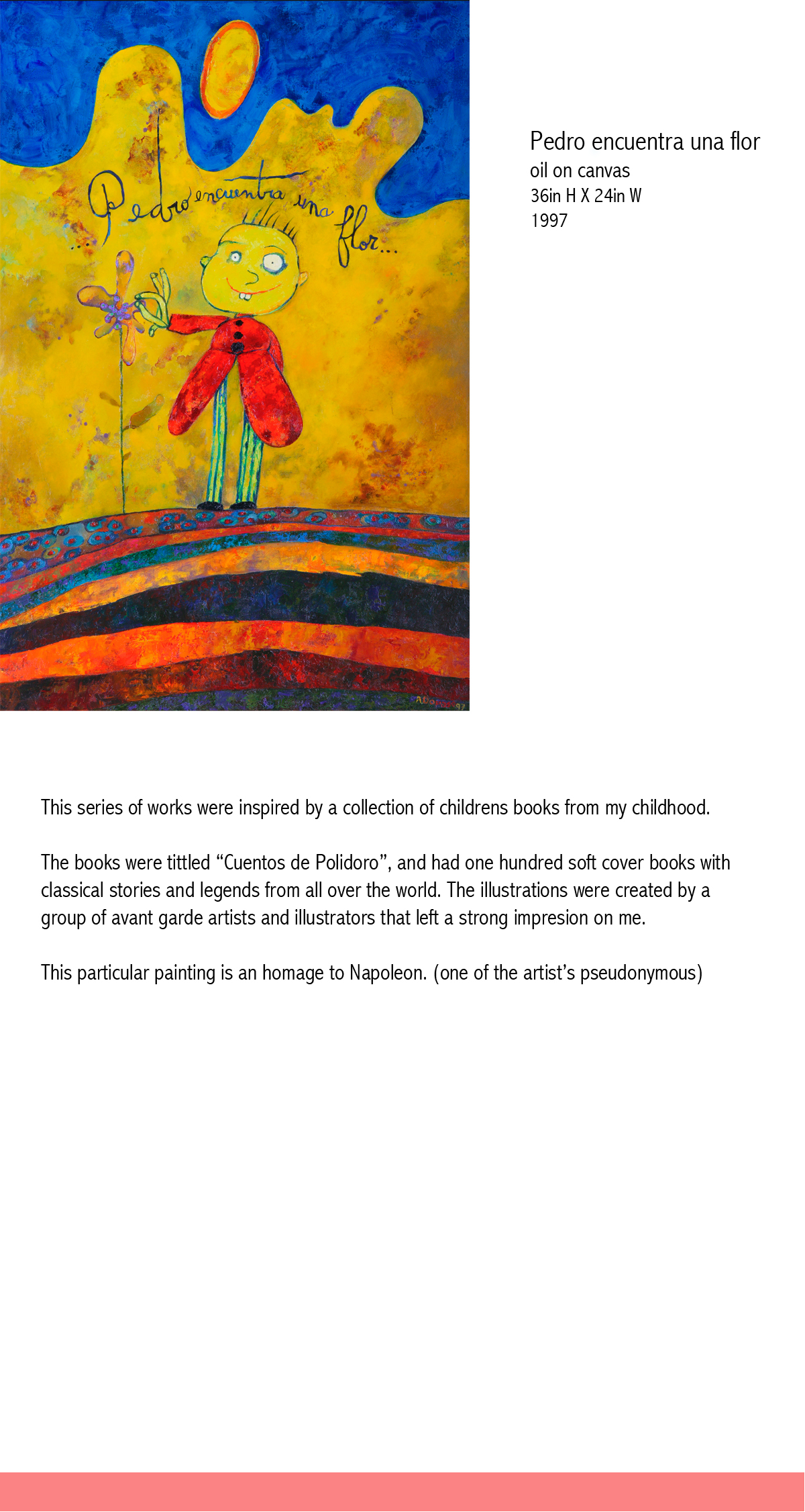 Children find a flower bright colors