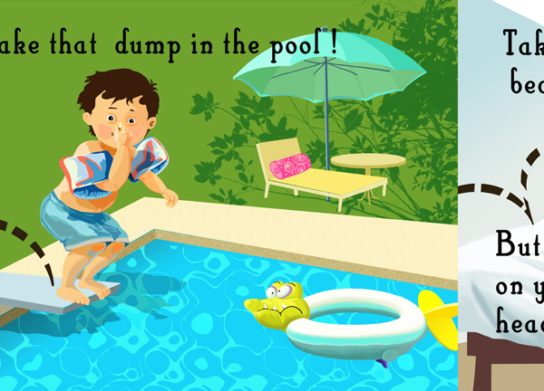 childrenbookpooljumping